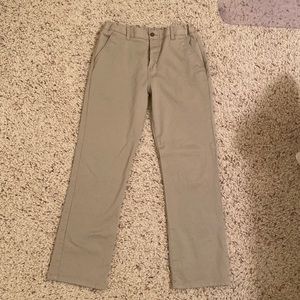 Chaps approved school wear, khaki pants